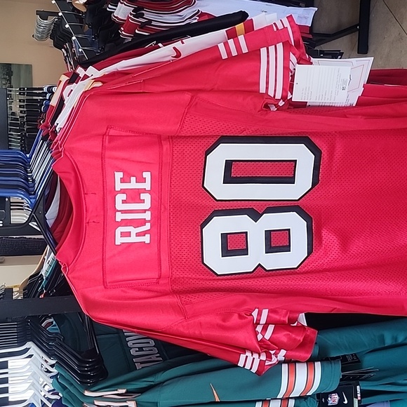 VINTAGE JERRY RICE SAN FRANSISCO 49ERS THROWBACK JERSEY - Picture 3 of 4